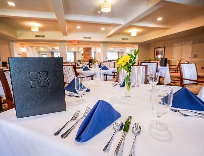 Dining room at Harmony at Waldorf in Waldorf, Maryland