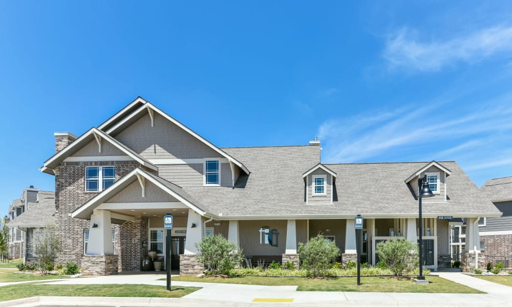 Exterior at Cottages at Abbey Glen Apartments in Lubbock, Texas