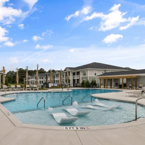 Resort style pool at Hudson Carolina Forest in Myrtle Beach, South Carolina