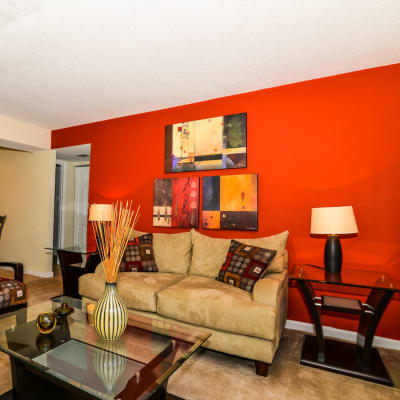 Interior decor at Devonwood Apartment Homes in Charlotte, North Carolina