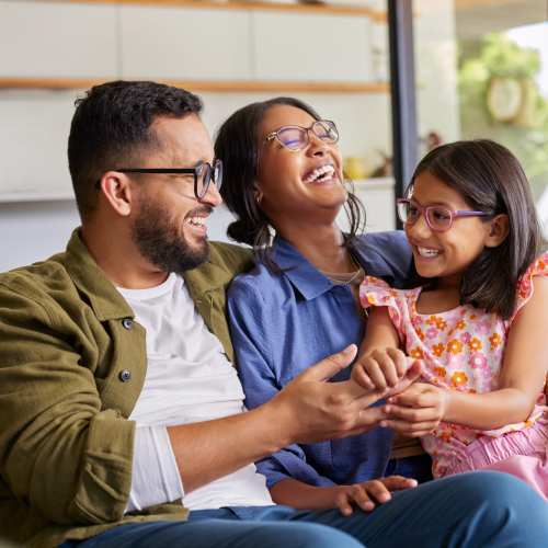 Family at Serene at La Villita in Irving, Texas
