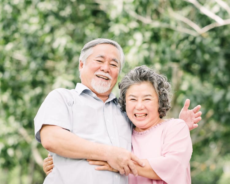 Couple at Harmony Senior Services