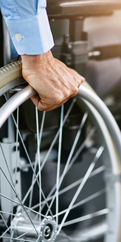 wheel chair at The Residences at Miami