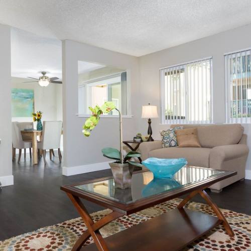 View floor plans at Creekside Terrace in Castro Valley, California