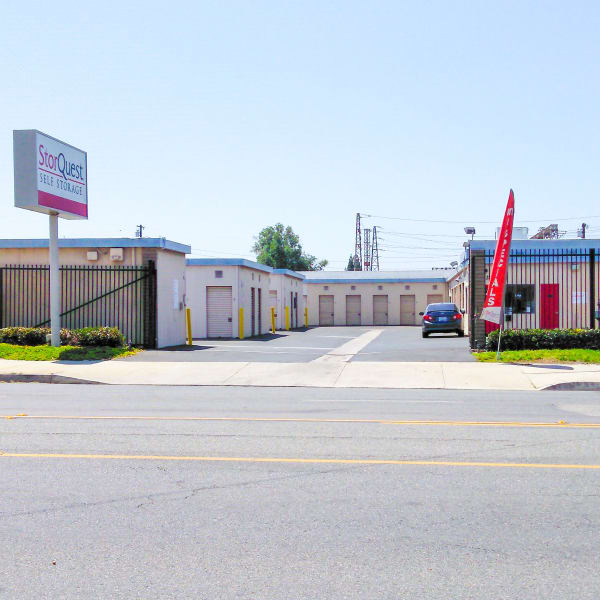 Exterior of StorQuest Self Storage in Lakewood, California