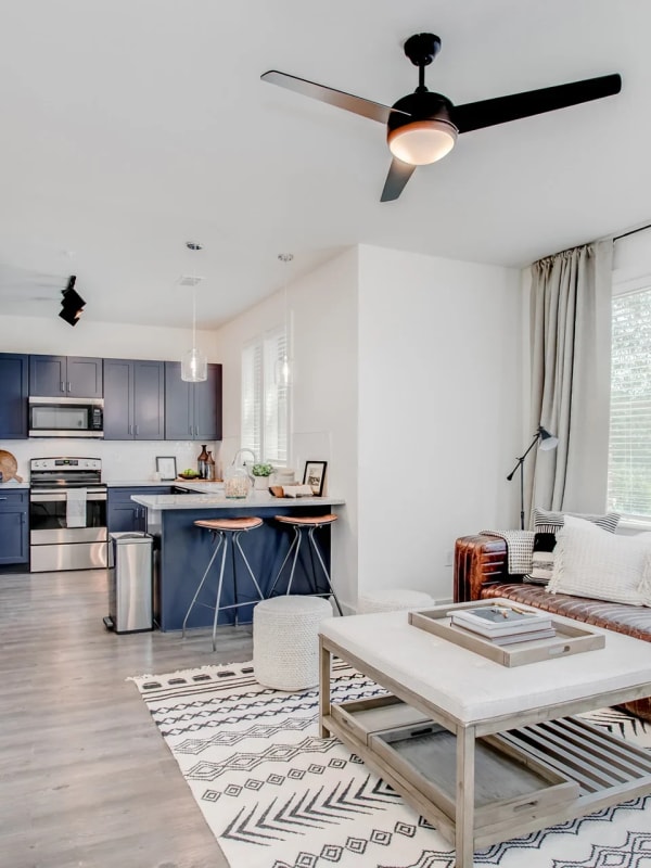Model apartment at Premiere Lofts at Trilith, Fayetteville, Georgia