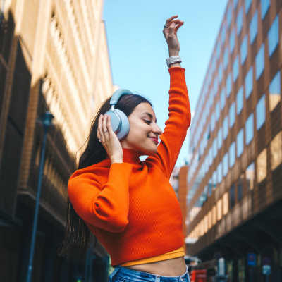 Women enjoying music near  Novel Midtown in Atlanta, Georgia