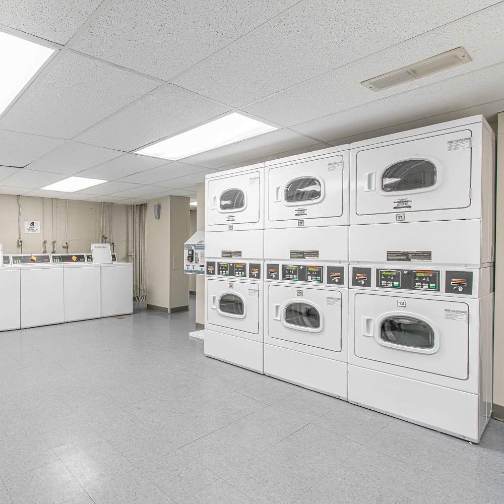 Laundry facility at Brentwood Place Apartments in Saint Louis, Missouri