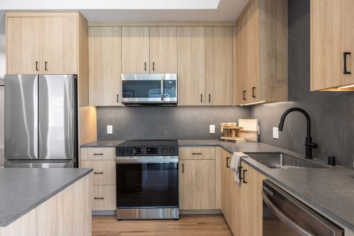 Kitchen at Haven + Arrow in Rancho Cucamonga,California