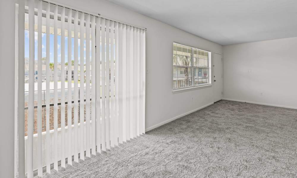 Patio access from the living room at Falcon House in Fort Walton Beach,Florida