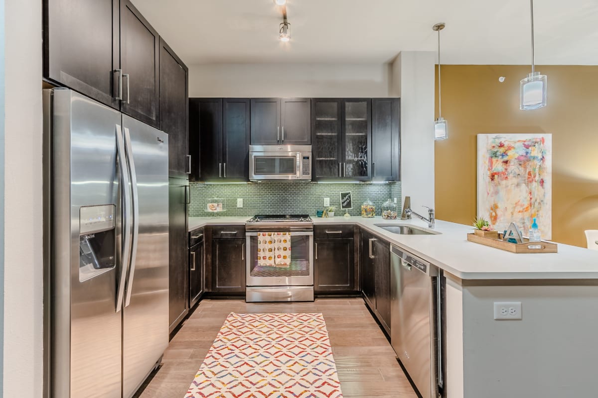 Kitchen at Anthem Cityline in Richardson, Texas