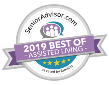 2019 best of senior living award for Heritage Hill Senior Community in Weatherly, PA