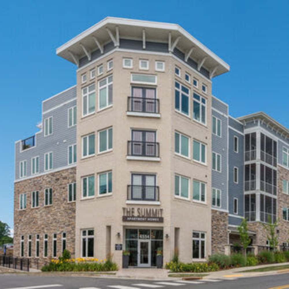 Entrance of an apartment at The Summit At Old Trail in Crozet, Virginia