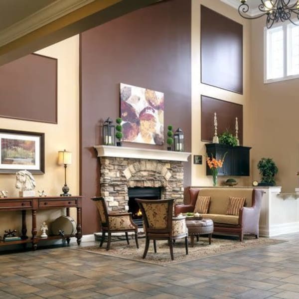 The exquisite dining hall at Arcadia Senior Living Louisville in Louisville, Kentucky