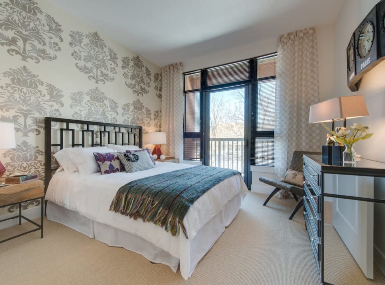 Bedroom at Solaire 10914 Georgia in Silver Spring, Maryland