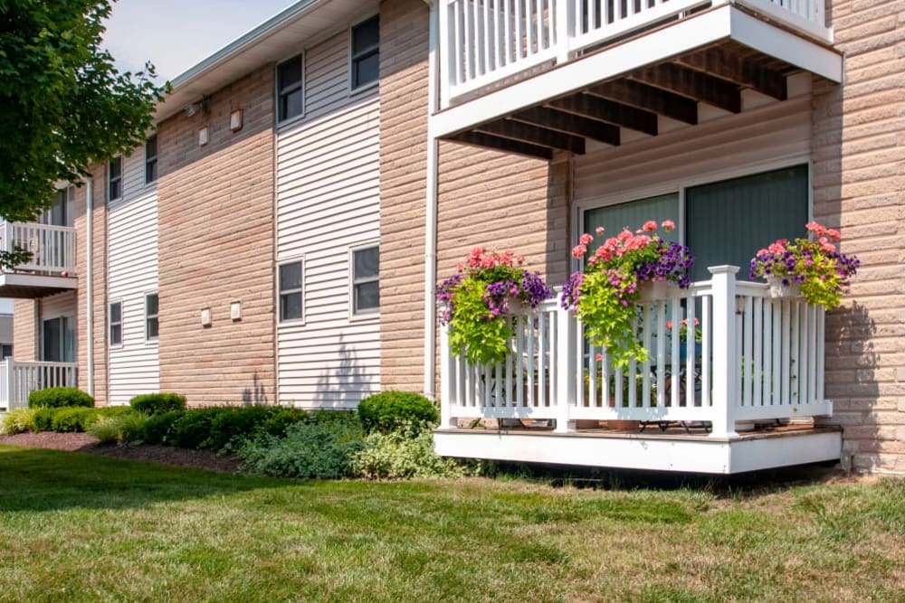 Porch at The Heights at Spring Lake in Spring Lake, New Jersey