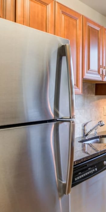 Kitchen at Englewood Village in Englewood, New Jersey