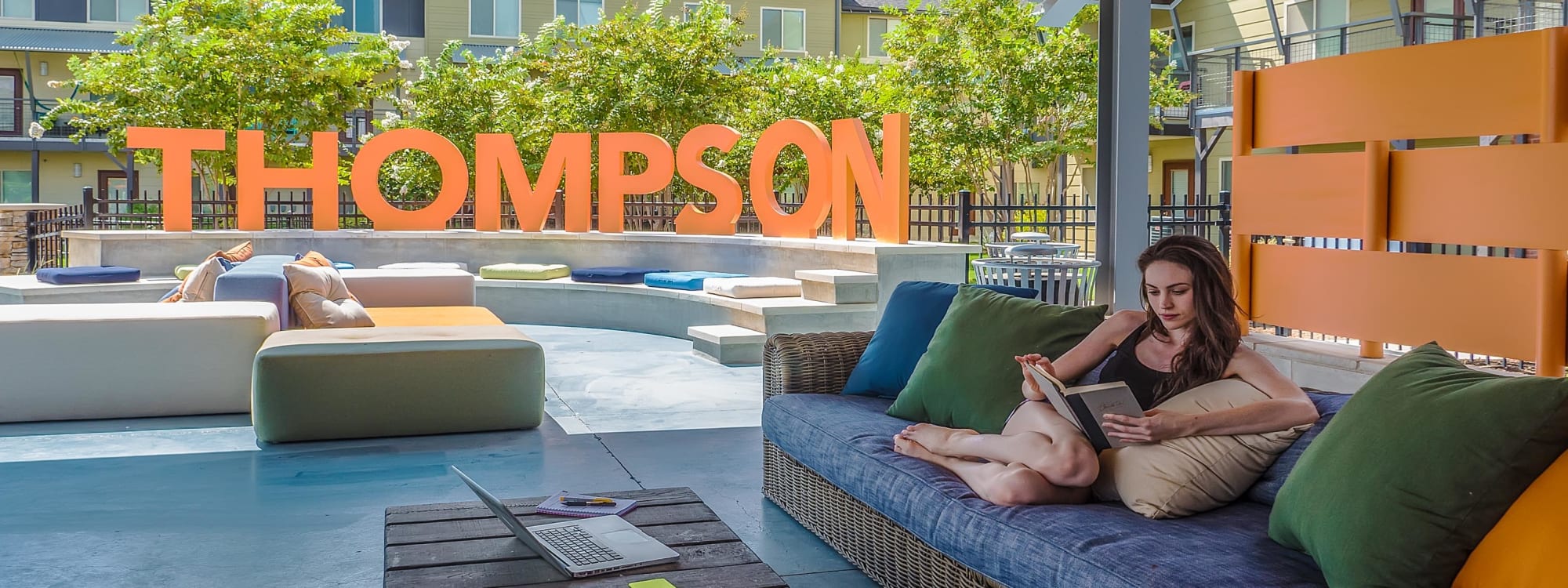 Student apartments at The Thompson in San Marcos, Texas