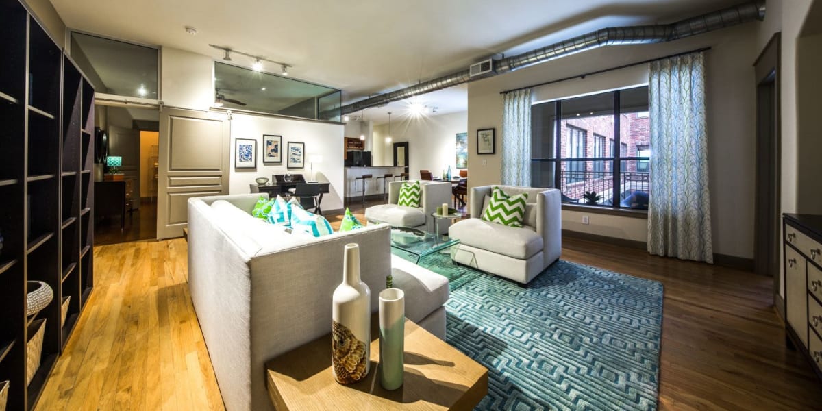 Clubhouse at Marquis Lofts on Sabine in Houston, Texas