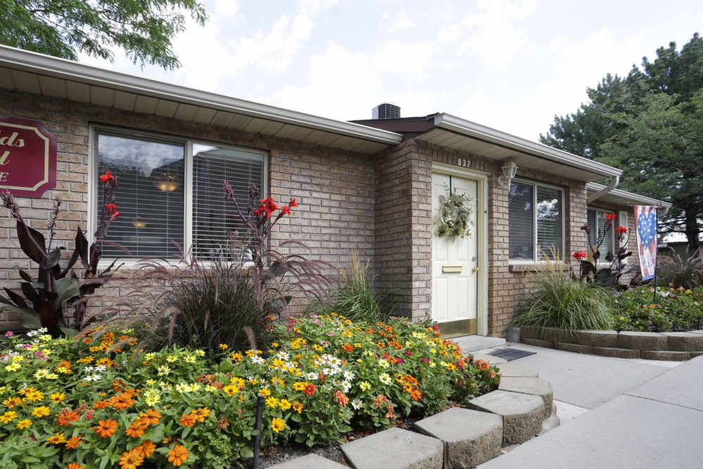 Exterior of the leasing office at Chadds Ford Apartments in Midvale, Utah