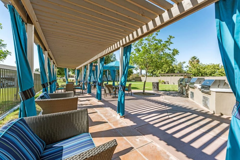 pool at Parkview Terrace Apartments in Redlands, California