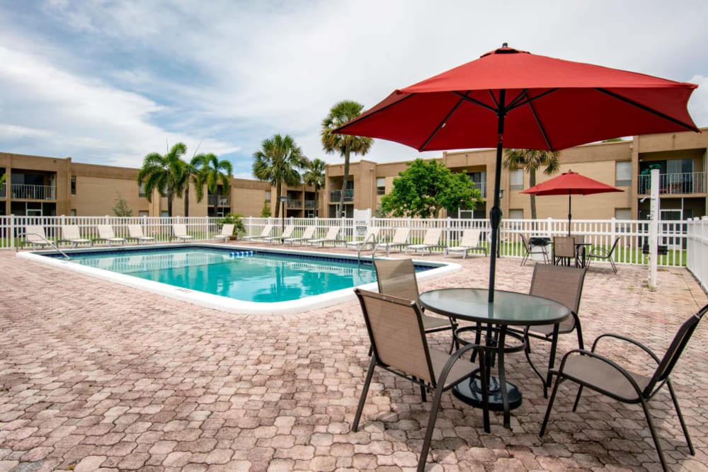 Pool at Lime Tree Village in Deerfield Beach, Florida