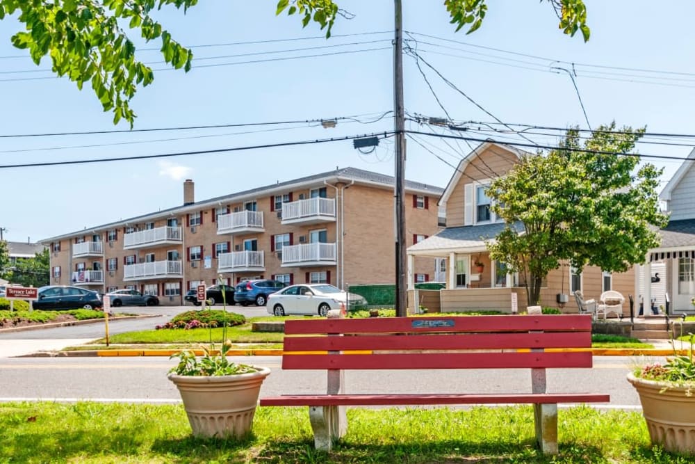 Exterior at Terrace Lake Apartments in Bradley Beach, New Jersey