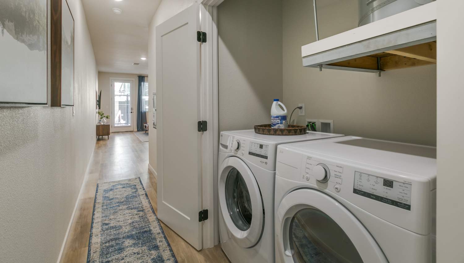 Washer and dryer at Olympus Latitude in Albuquerque, New Mexico