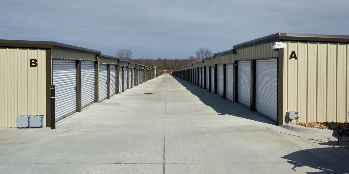 Storage units at American Self Storage in Raymore Missouri