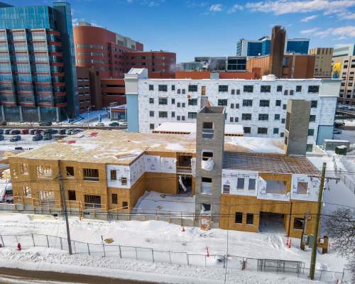 Construction Progress 6 at The Lawrence in Buffalo, New York