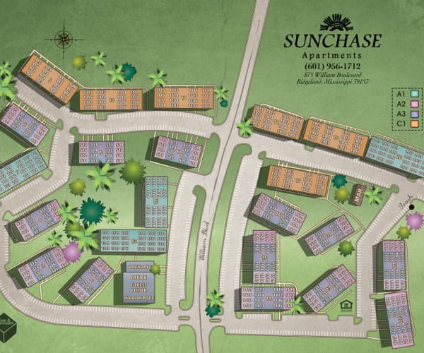 Studio, 1 & 2 Bedroom Apartments in Ridgeland, MS