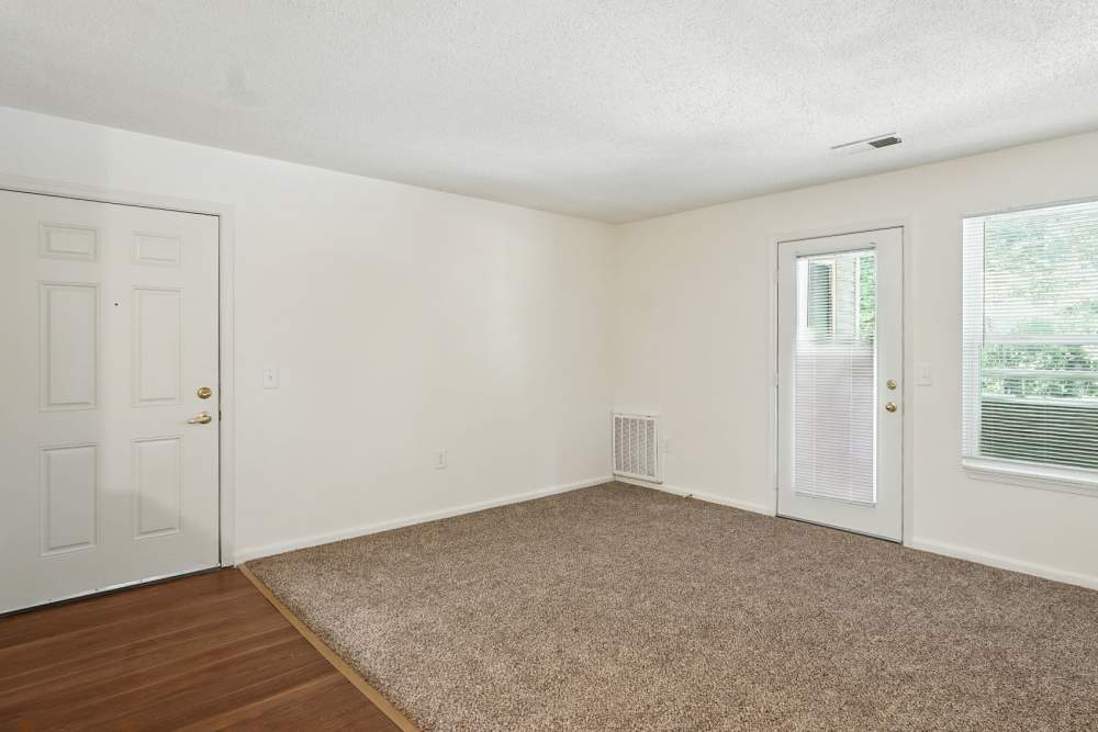 Living room at Monmouth Woods in King George,Virginia