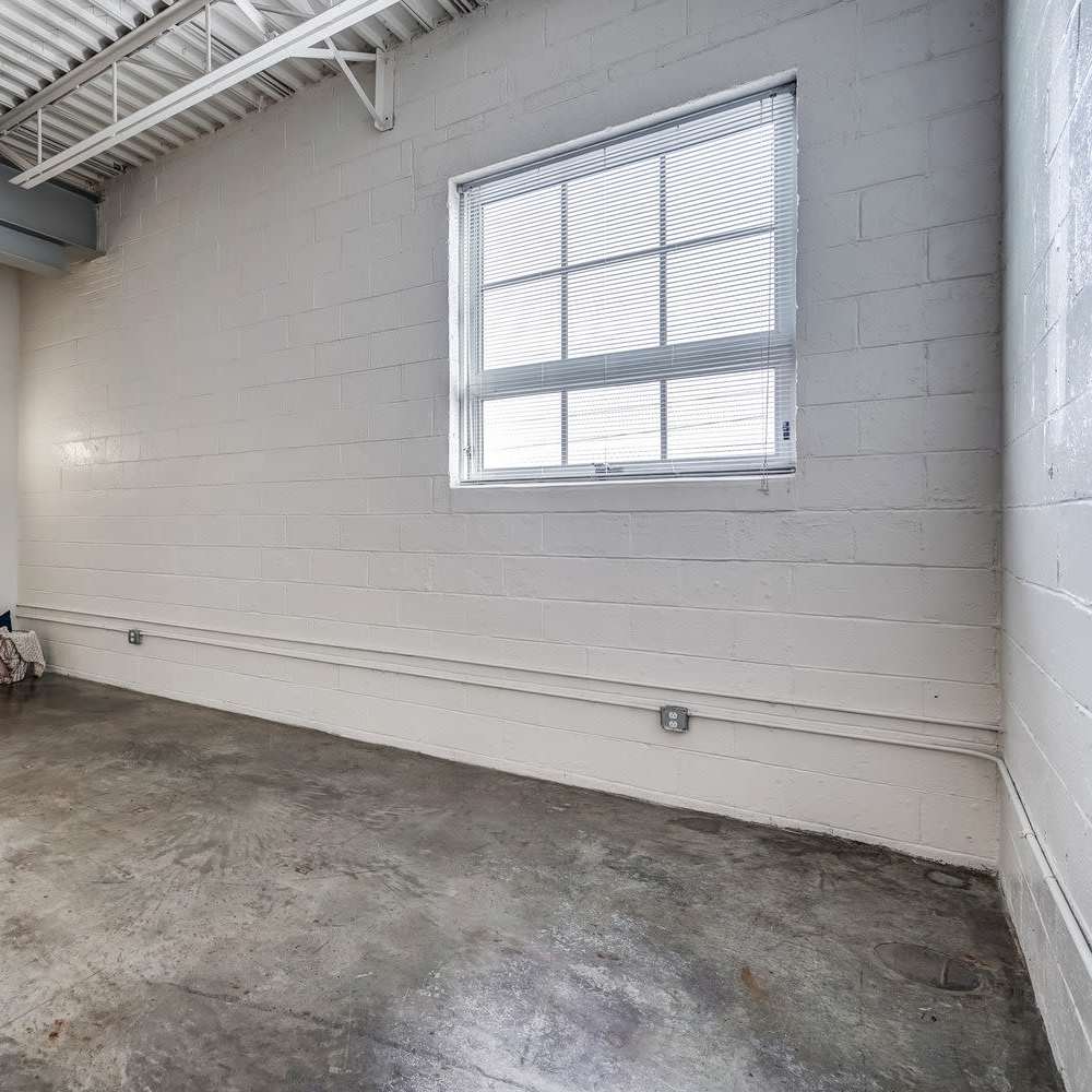 Spacious living area at Hopper Lofts in Richmond, Virginia