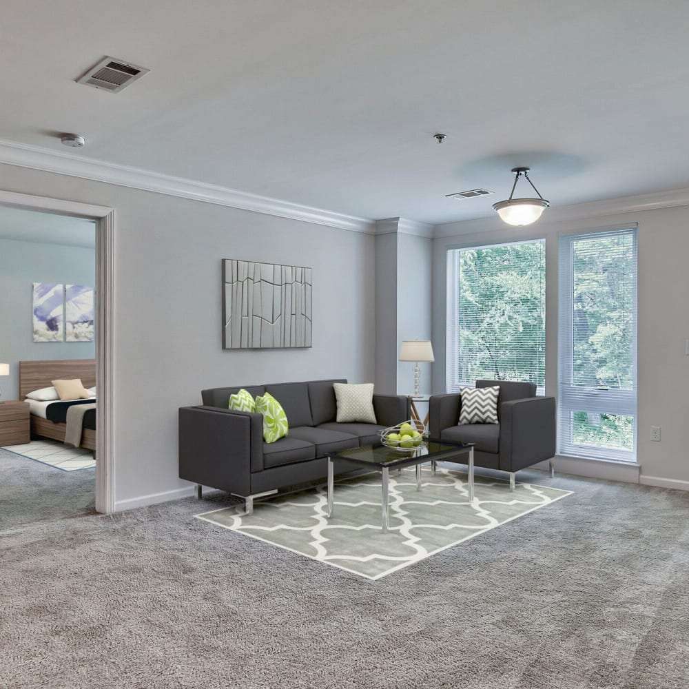 Apartment with natural light at Highland Hills, Cumberland, Rhode Island