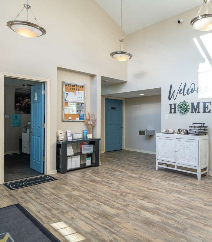 Clubhouse at Twyckenham Apartments in Lafayette, Indiana