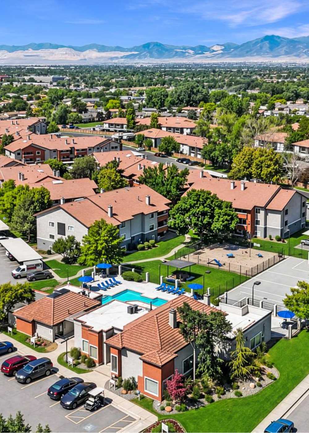 Apartments at Shadowbrook Apartments in West Valley City, Utah