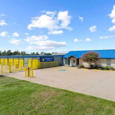 The leasing office at Storage Star Tomball in Tomball, Texas