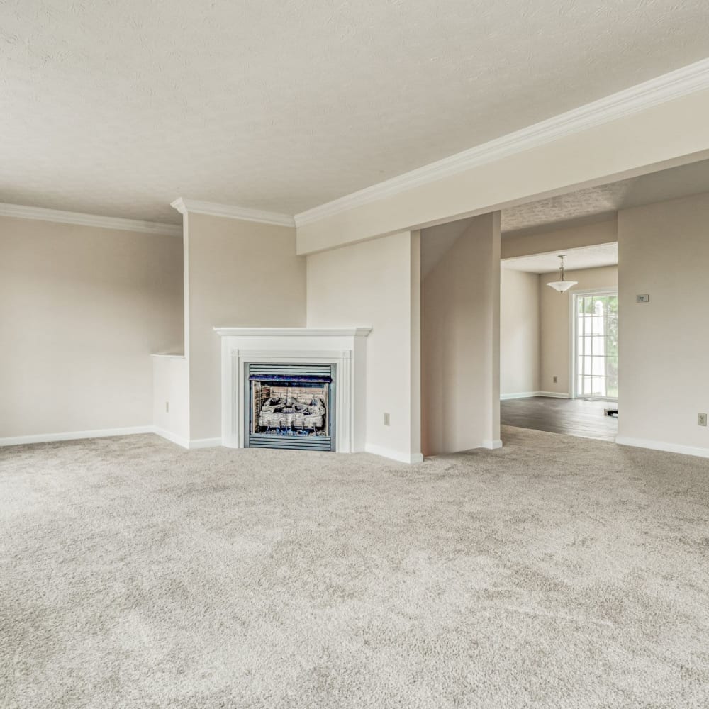 Apartment with a fireplace at Walton Crossings, Jeannette, Pennsylvania