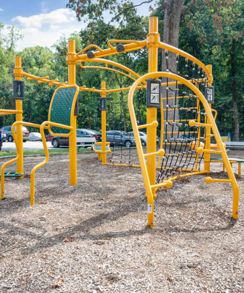 Playground for kids at Columbia Pointe in Columbia, Maryland