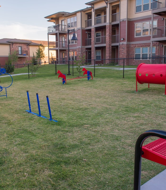 Dog park at The Icon at Lubbock in Lubbock, Texas