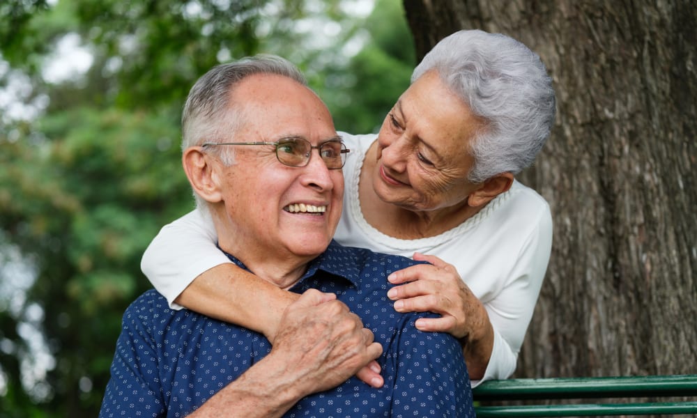 A cared for memory care resident at Randall Residence