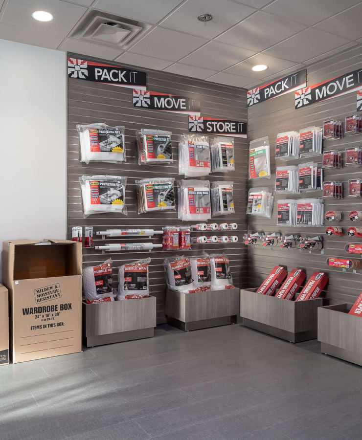Packing and moving supplies available from StorQuest Self Storage in Van Nuys, California