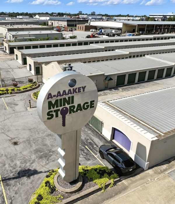 Drone view at Storage Hub - 68th St. in Tulsa, Oklahoma