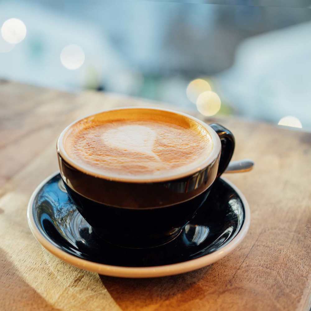 Coffee serving at a cafe near Vue 3600 in Richmond, California