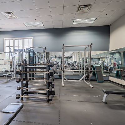 Fitness center at Main Street Lofts at Verrado in Buckeye, Arizona