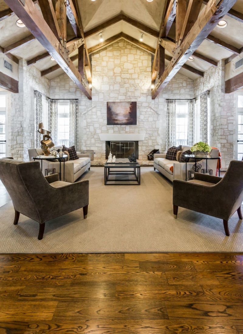 Community clubhouse at Marquis at Deerfield in San Antonio, Texas