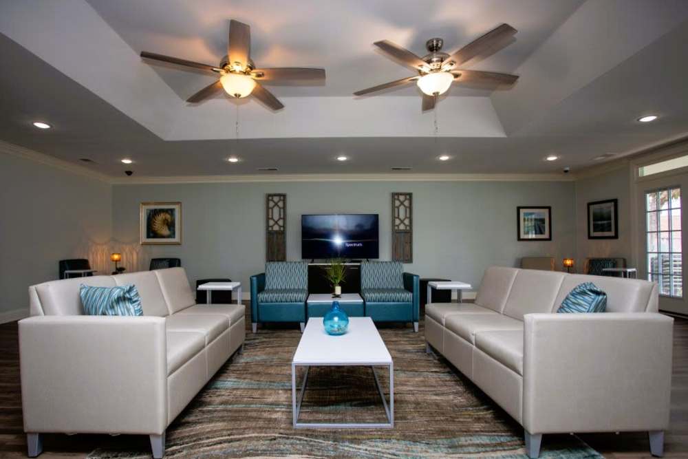 Club house at Lexington Place Apartments in West Columbia,South Carolina