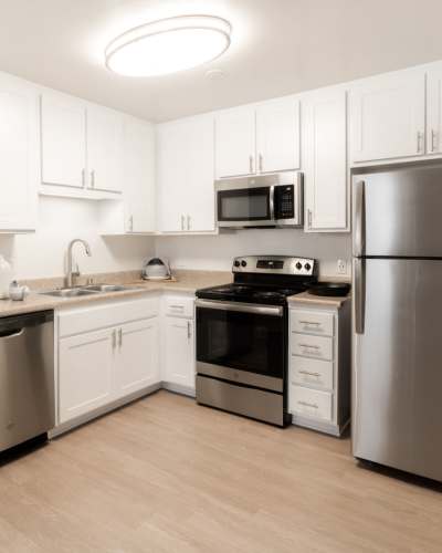 Kitchen at Pacific Pointe Apartment Homes, San Clemente, California