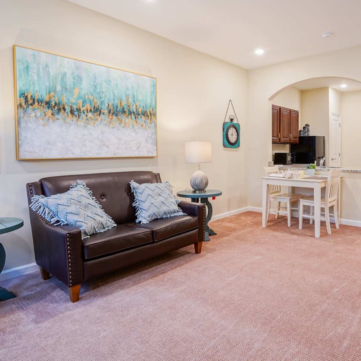Model apartment at The Harmony Collection at Hanover in Mechanicsville, Virginia