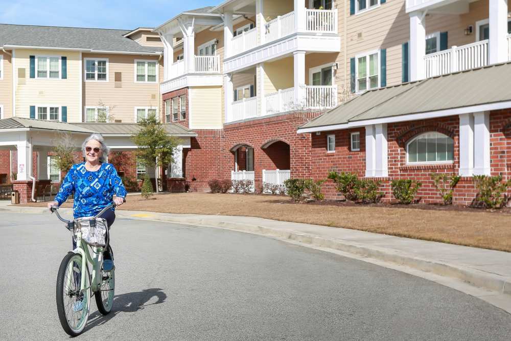 Building exterior at Harmony at Wescott in Summerville, South Carolina